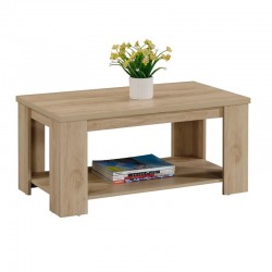 Clary Coffee Table Melamine Viscount Oak