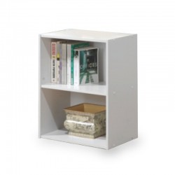 Nexus Shelving White 2 shelf