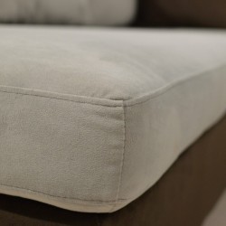 Piedmont Sofa Corner Bella Dove Noble TC. Arm Sofa+Arm Chair