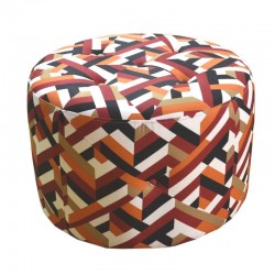 Gabrielle Ottoman in Fabric