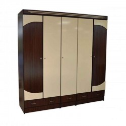 Iris Wardrobe 5 Doors