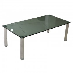 Vitro Coffee Table Green Glass Top
