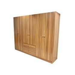 Atlante Wardrobe 6 doors Oak MDF
