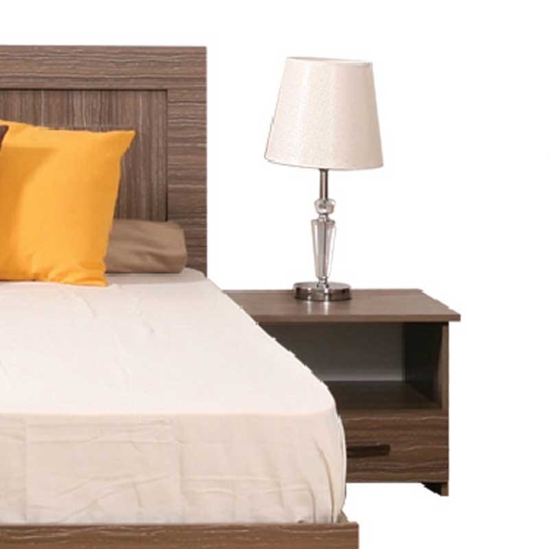 Colton Night Table Grey MDF Colton Night Table Grey MDF