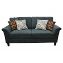 Alicia 3 Seater Sorrento Pewter Col Fabric