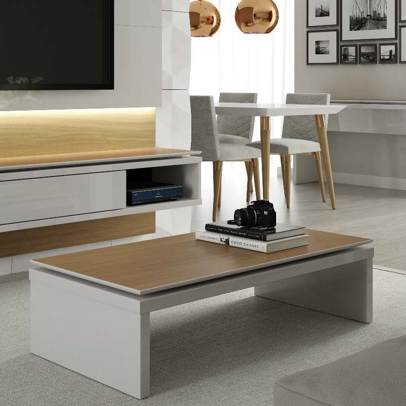 Lincoln Coffee Table Off-white /Natural PB