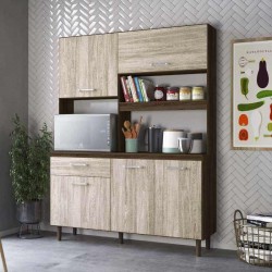 Yara 140 Kitchen Unit Almond Rustic PB