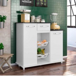 Balcony Multipurpose Cabinet White PB