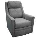 Pierce Swivel Chair Thorn Colour Fabric