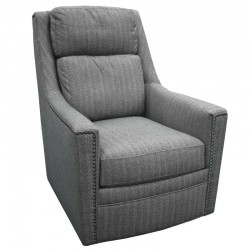 Pierce Swivel Chair Thorn Colour Fabric
