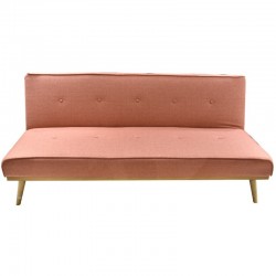 Amalia Sofa Bed Trendy Pink Fabric