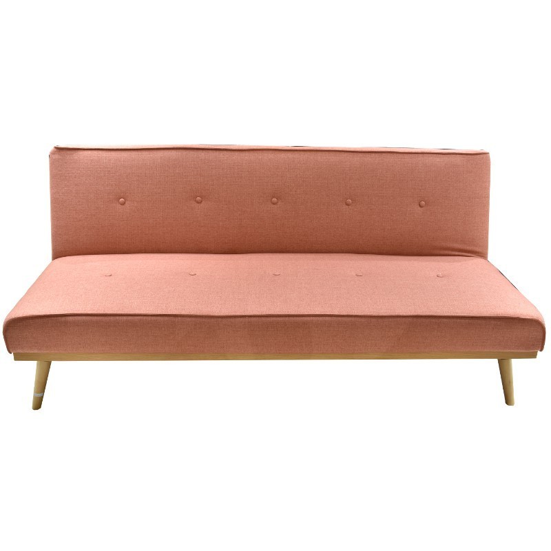 Amalia Sofa Bed Trendy Pink Fabric