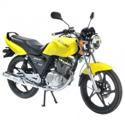 Suzuki EN125-2a 124cc Yellow Motorbike