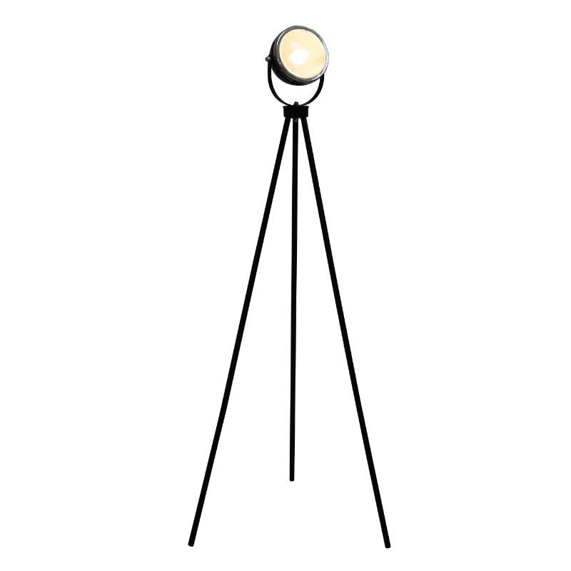 Floor Lamp Metal Black Finish