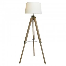 Floor Lamp Wooden Old Chinese Ash Finish