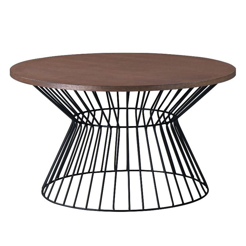 Fabiano Coffee Table Walnut & Black
