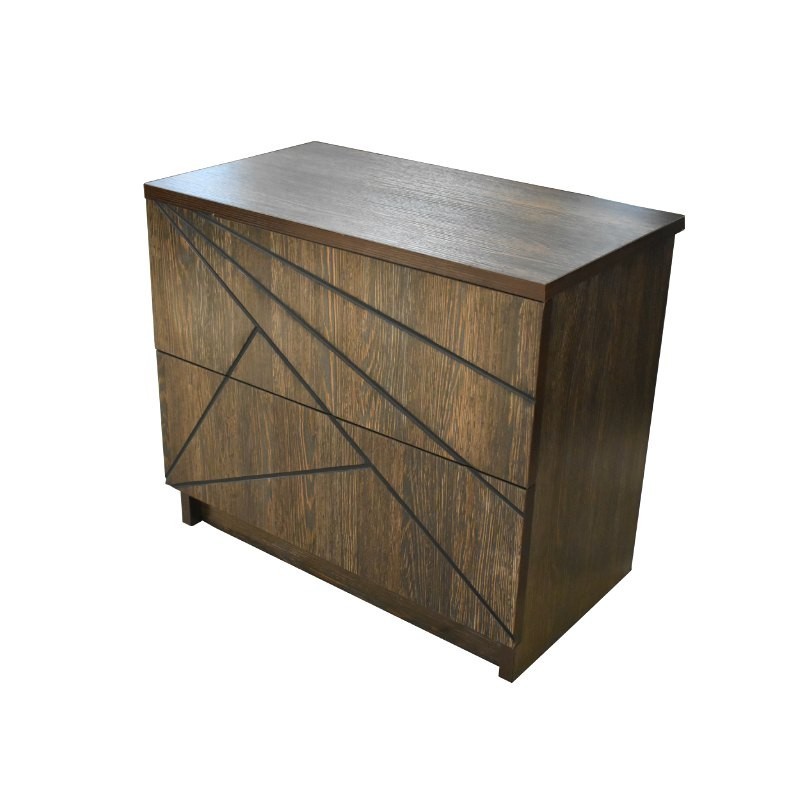 Rainbow Night Table MDF Light Wengue Rainbow Night Table MDF Light Wengue
