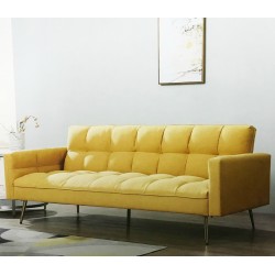 Floresta Sofa Bed Orange Fabric