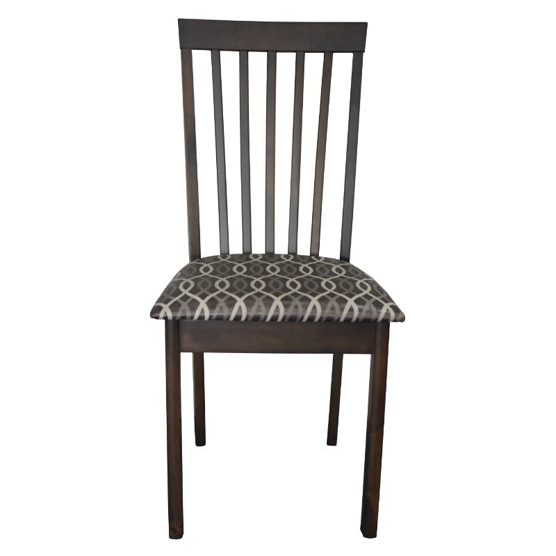 Boris Chair Choco Fabric Seat