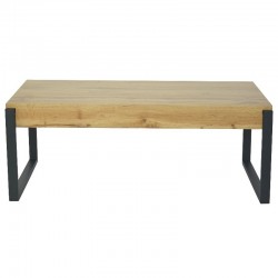 Zenith Coffee Table MDF & Metal Tube