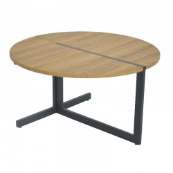 Thelma Coffee Table MDF & Metal Tube