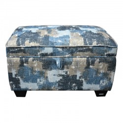 Palm Spring Ottoman in Fabric