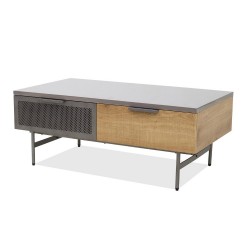 Lucca Coffee Table Grey/Brown PB