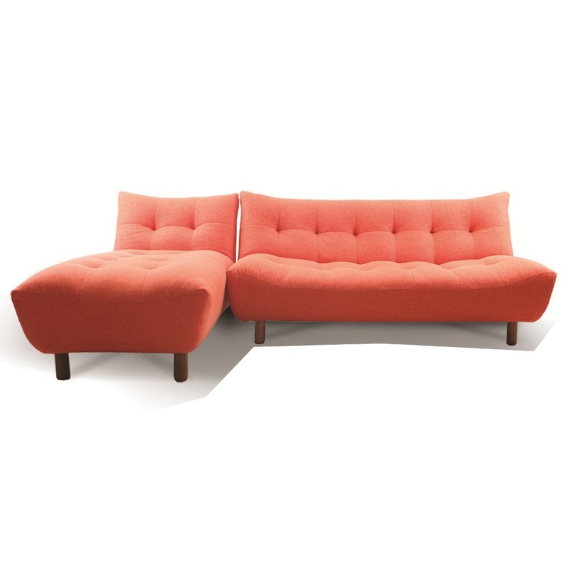 Mallo Sofa Bed Red Fabric