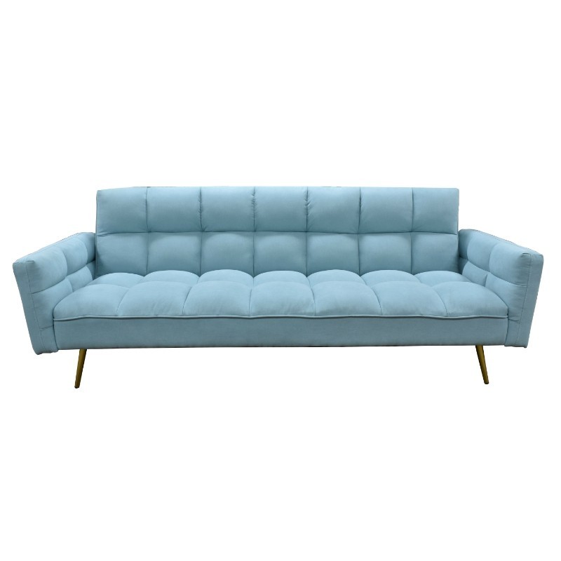 Floresta Sofa Bed Light Blue Fabric