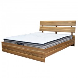 Atlante Bed 150x190 cm Oak MDF