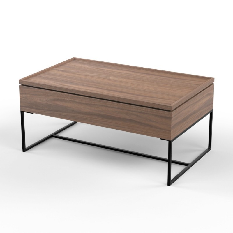 Cyprus Coffee Table Walnut Colour Finish