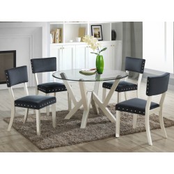 Daria Table Round+4 Chairs...