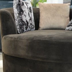 Keywest RM Cuddler Chair Brown