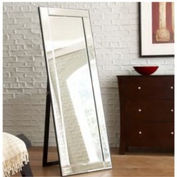 Floor Mirror In MDF Silver...