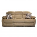 Sabella 3 Seaters Reclining Sofa Camel Color