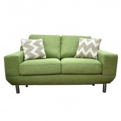 Delance sofa 3+2 in Fabric Milford Grass Col