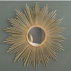 Wall Mirror in Metal Silver...