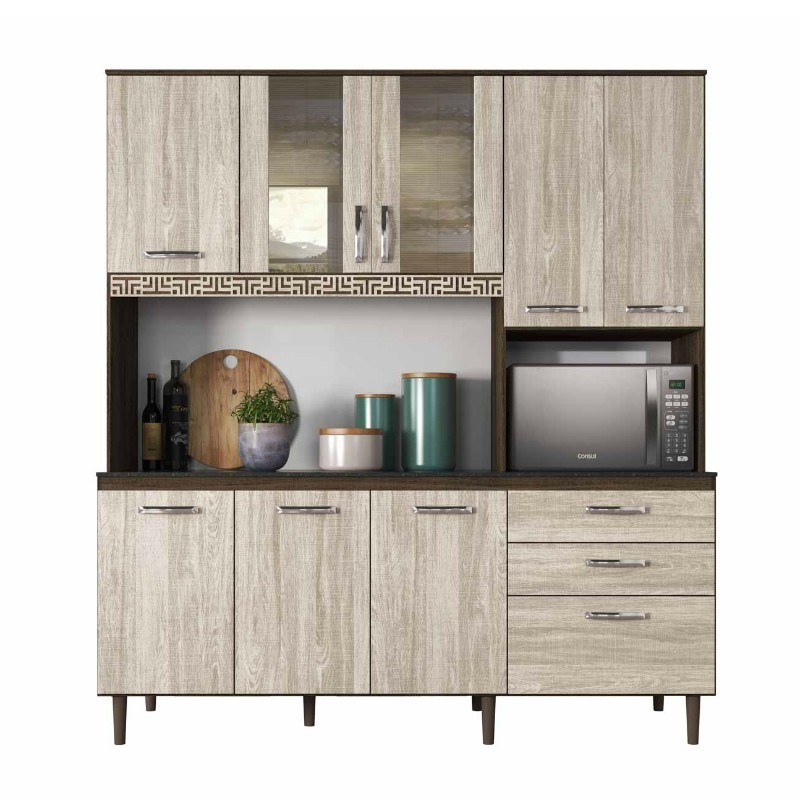 Kit Fit 180 Kitchen Unit Almond Rustic PB