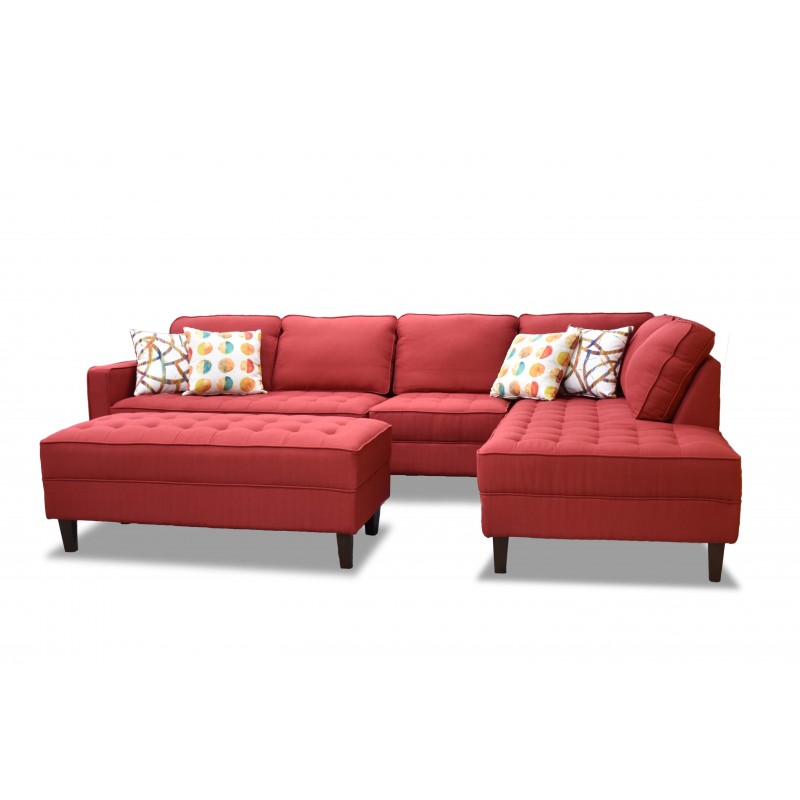 Cove Sofa Corner LAF LVST+RAF Chaise Ruby Cove Sofa Corner LAF LVST+RAF Chaise Ruby