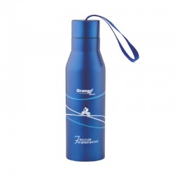 Orange Racer 500ml Metallic Blue Hot & Cold Flask