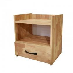 Walton Bedside 1 Drawer Joint Wood Grey
