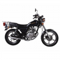 Suzuki Gn125h Black 124cc Motorbike