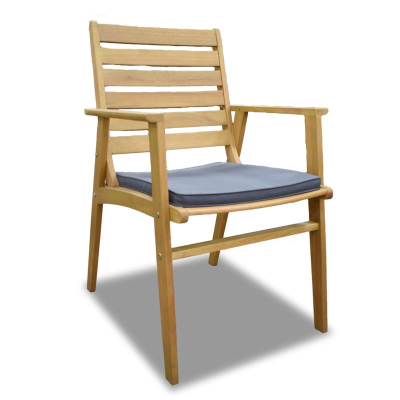 Plaza Chair Eucalyptus S.Wood