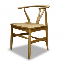 Hugey Dining Chair In Teak