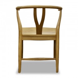 Hugey Dining Chair In Teak