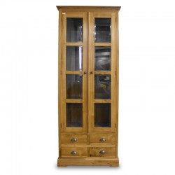 Venna Bookcase Cabinet In Teak