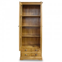 Venna Bookcase Cabinet In Teak