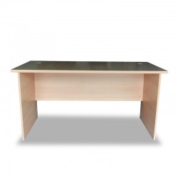 Stema desk 1600x750 Melamine modesty panel