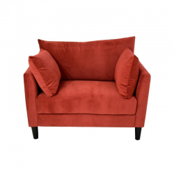 Jaguar Accent Chair Oakley Mocha Col Fabric
