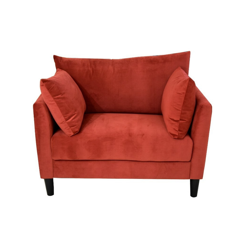 Jaguar Accent Chair Oakley Mocha Col Fabric Jaguar Accent Chair Oakley Mocha Col Fabric